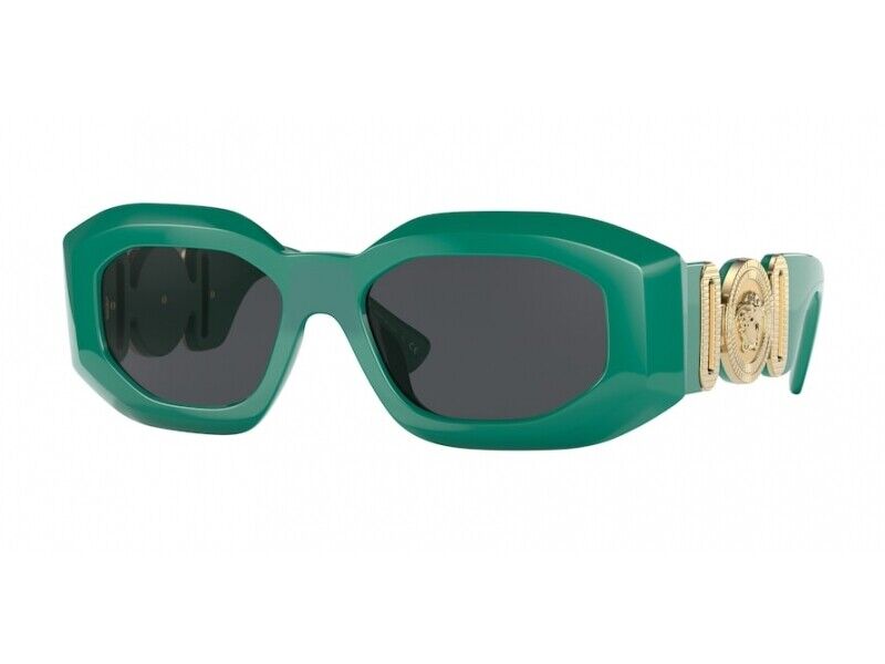 Versace VERSACE-VE4425U-536487-54 TORTOISE GREEN / DARK GREY 54-18-145 VERSACE SUNGLASSES