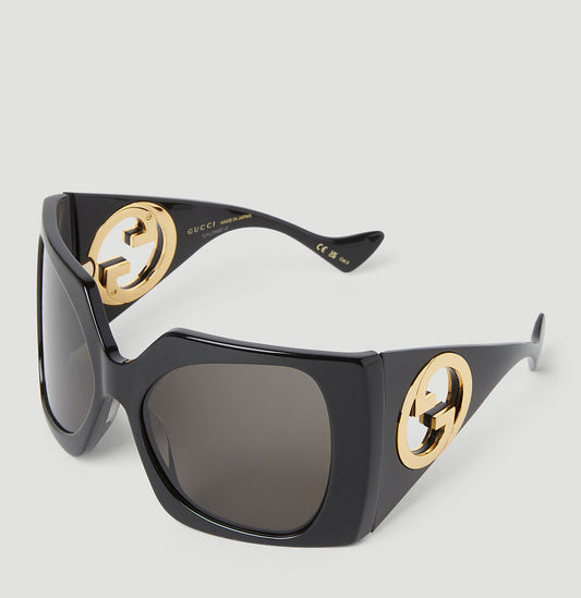 Gucci GUCCI-GG1255S-001-64 BLACK / GREY 64-20-125 GUCCI SUNGLASSES