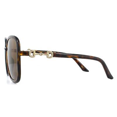 Gucci New and Authentic GUCCI GG0893S 002 57 Sunglasses