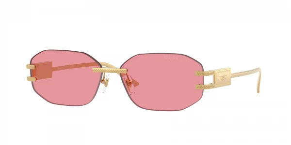 Versace VE2274 100284 Gold / Pink Lens