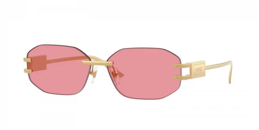 Versace VE2274 100284 Gold / Pink Lens