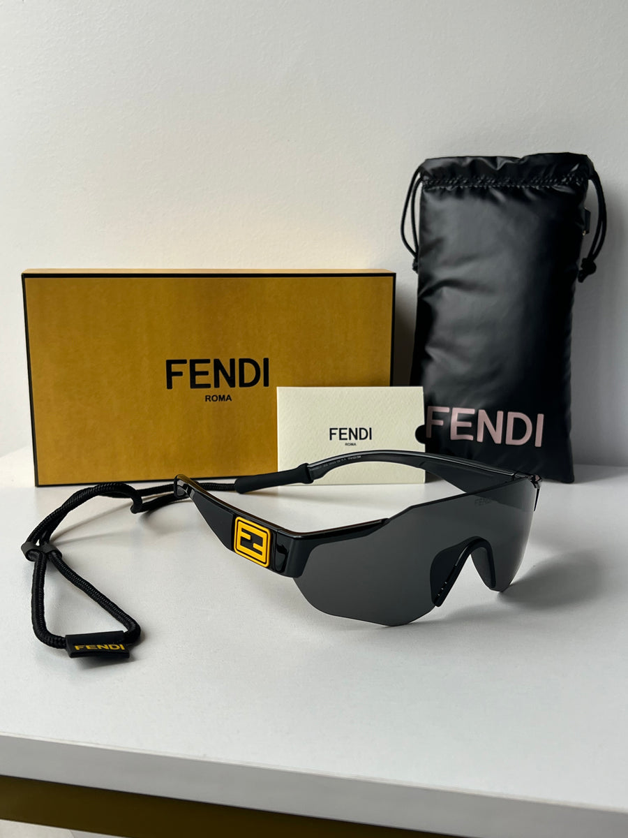 FENDI SPORT FE40088U-Y SUNGLASSES IN BLACK