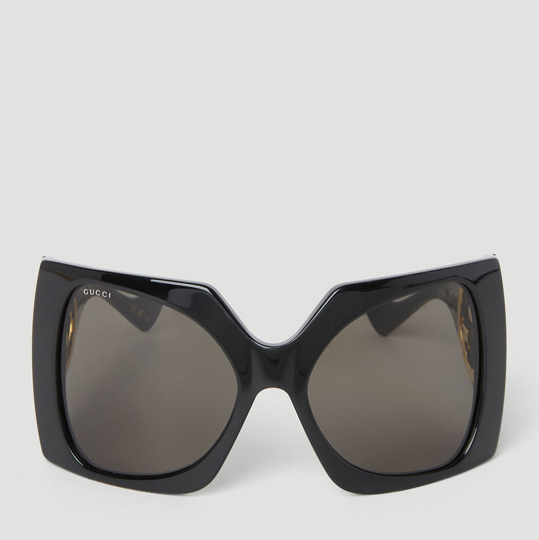 Gucci GUCCI-GG1255S-001-64 BLACK / GREY 64-20-125 GUCCI SUNGLASSES