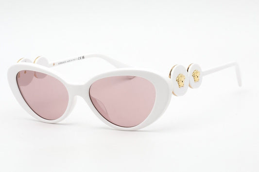 Versace VERSACE VE4433U-31484-54 WHITE / VIOLET 54-17-145 VERSACE SUNGLASSES