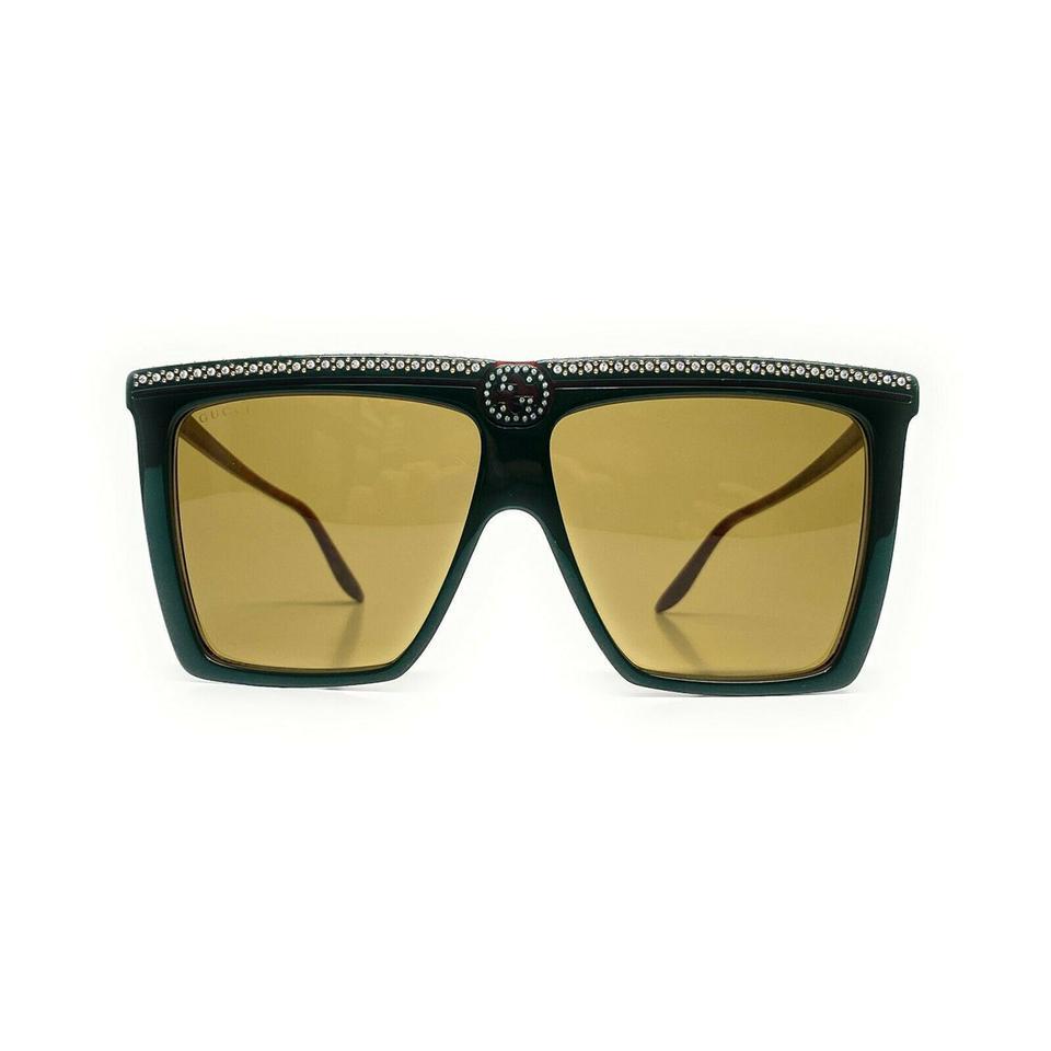 Gucci New and Authentic GUCCI GG0733S 005 62 Sunglasses