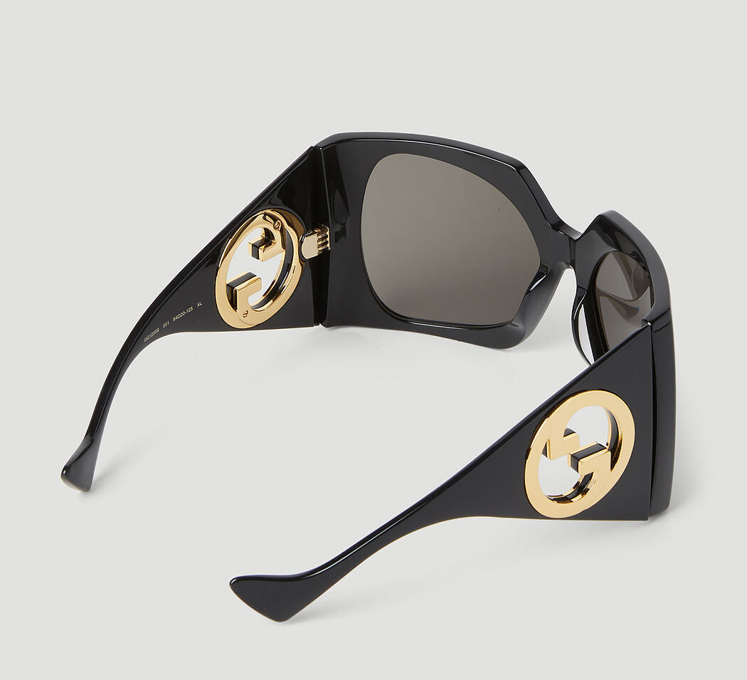 Gucci GUCCI-GG1255S-001-64 BLACK / GREY 64-20-125 GUCCI SUNGLASSES